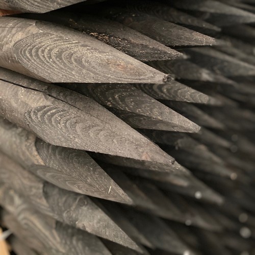 Trästör Svart 1,5 m x 4 cm FSC